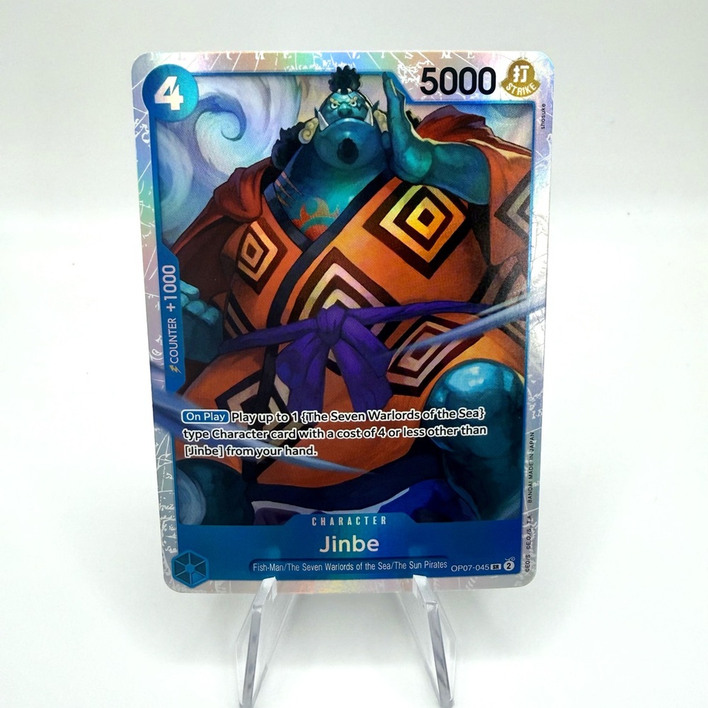 One Piece TCG English OP14-049 Jinbe SR Foil - NM